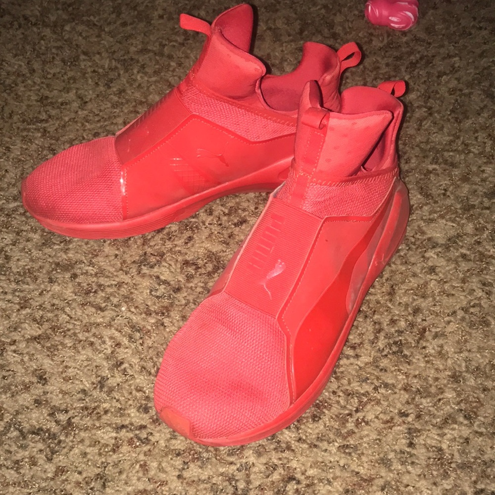 Red Puma Shoes